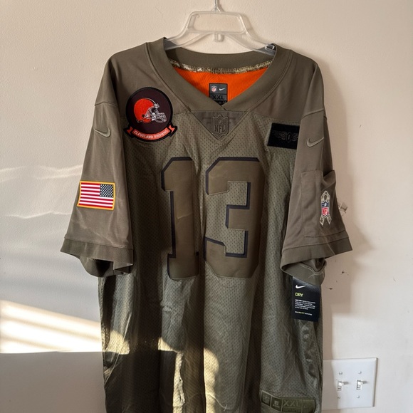 Nike Other - Men's Nike Odell Beckham Jr #13 Browns Salute to Service Jersey Sz 2XL NWT RARE